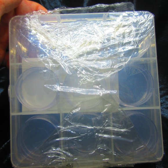9 Compartment Plastic Bead Strorage Case - Picture 6 of 8